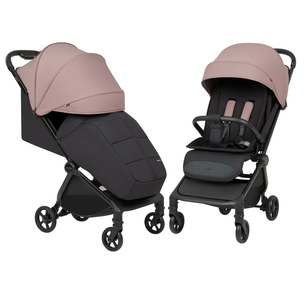 Kompaktiškas sportinis vežimėlis Carrello Atom S 3.0, spalva Blossom Pink