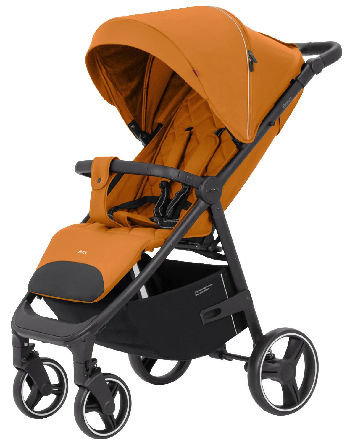Sportinis vežimėlis Carrello Bravo, spalva Amber Orange