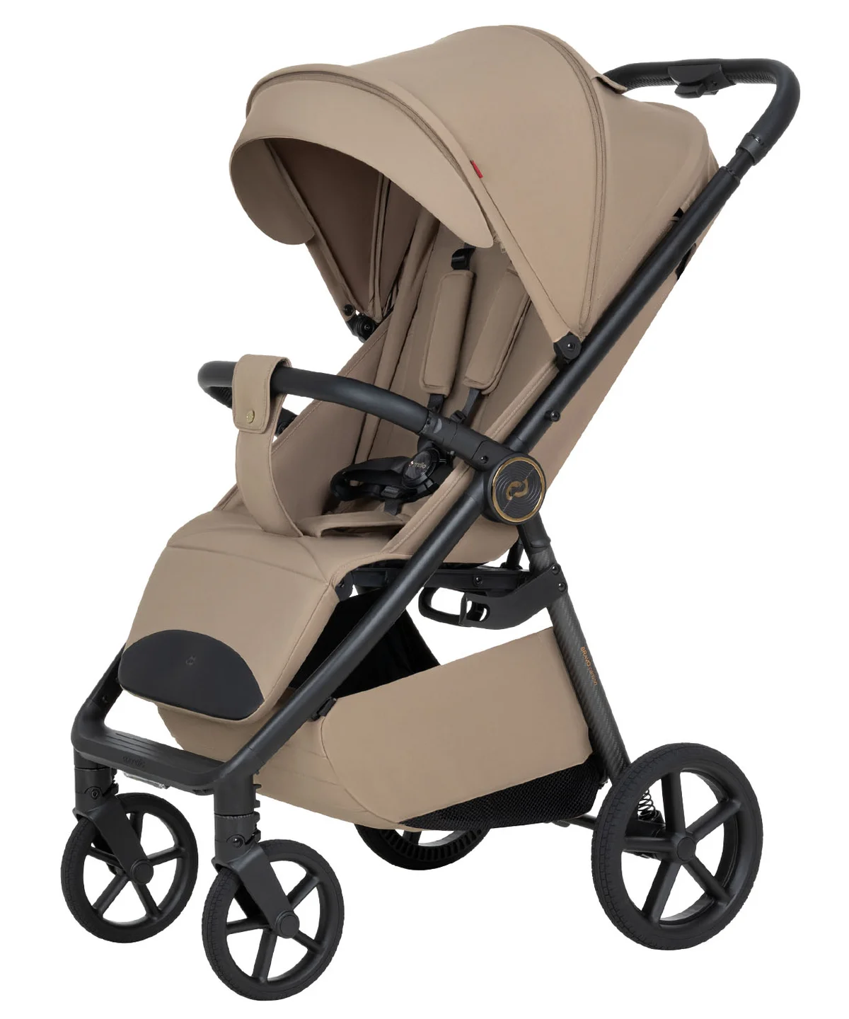Sportinis vežimėlis Carrello Bravo Carbon, spalva Ketch Beige