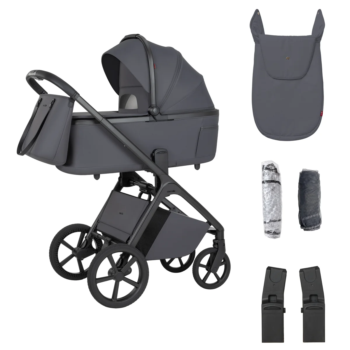 Vežimėlis 2 in 1 Carrello Vector F, spalva Ample Grey
