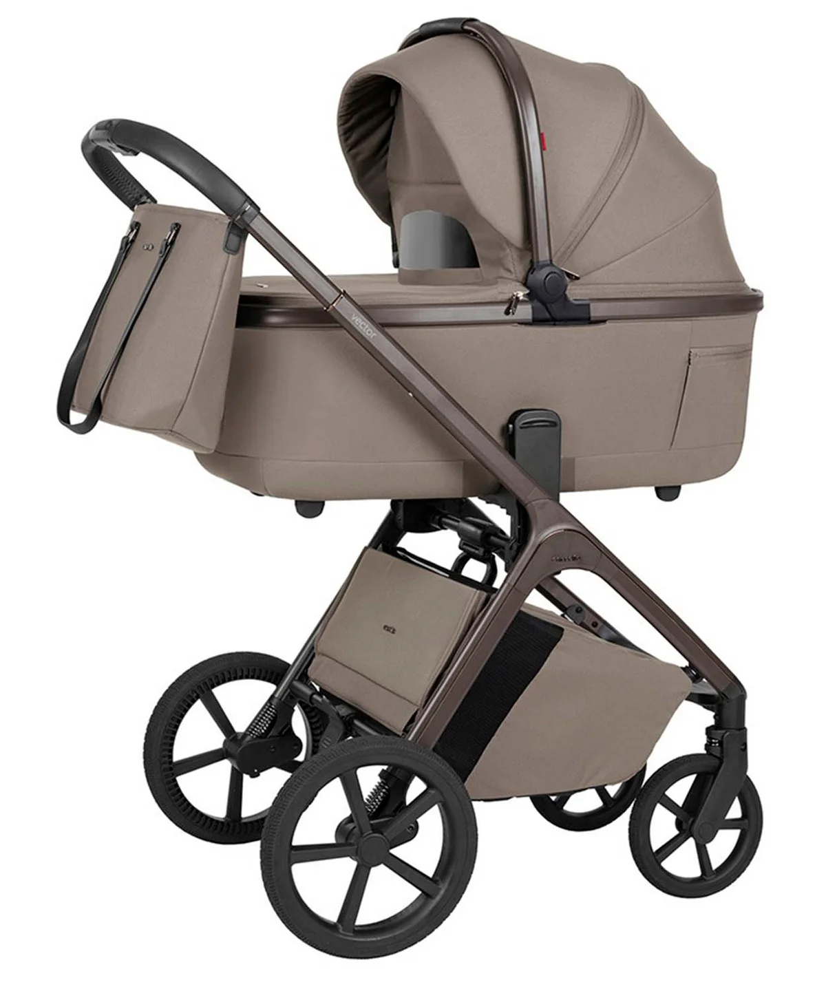 Vežimėlis 2 in 1 Carrello Vector F, spalva Flannel Beige