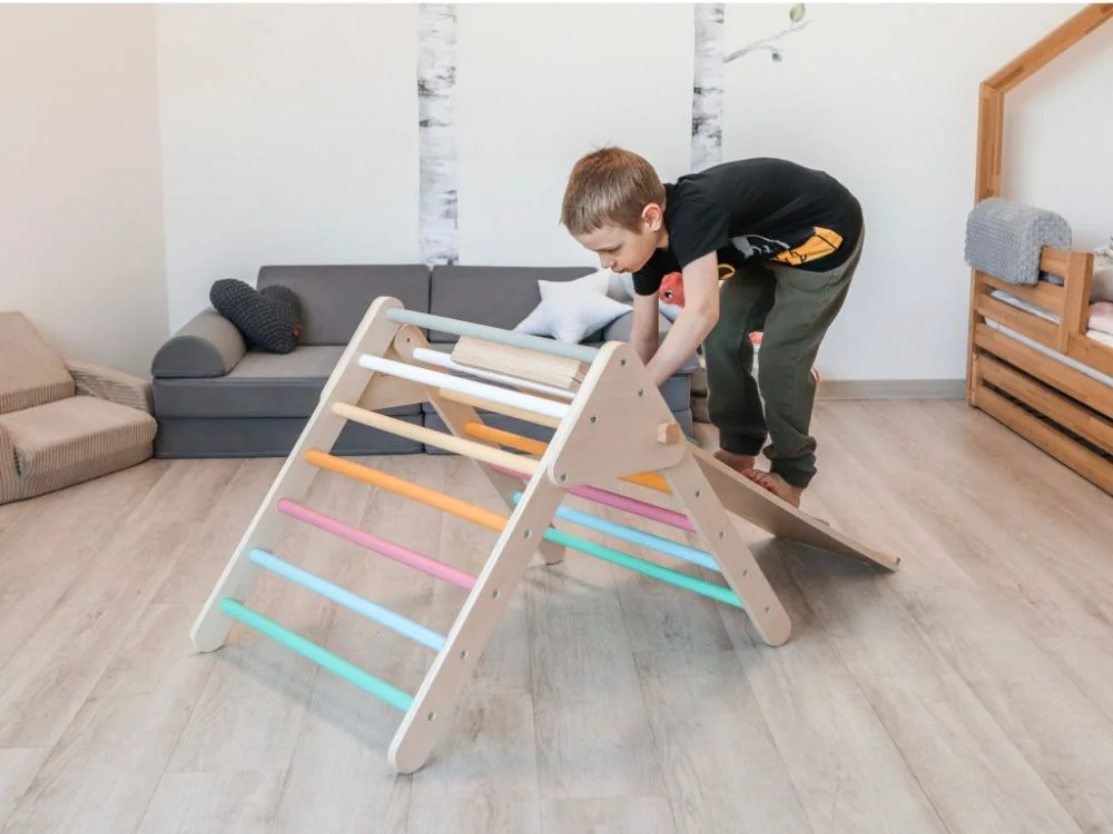 Pikler trikampis su dvipuse čiuožykla - Image 6