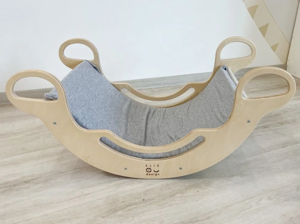 Minkšta pagalvėlė Montessori sūpynėms „Šypsena“ - Image 6