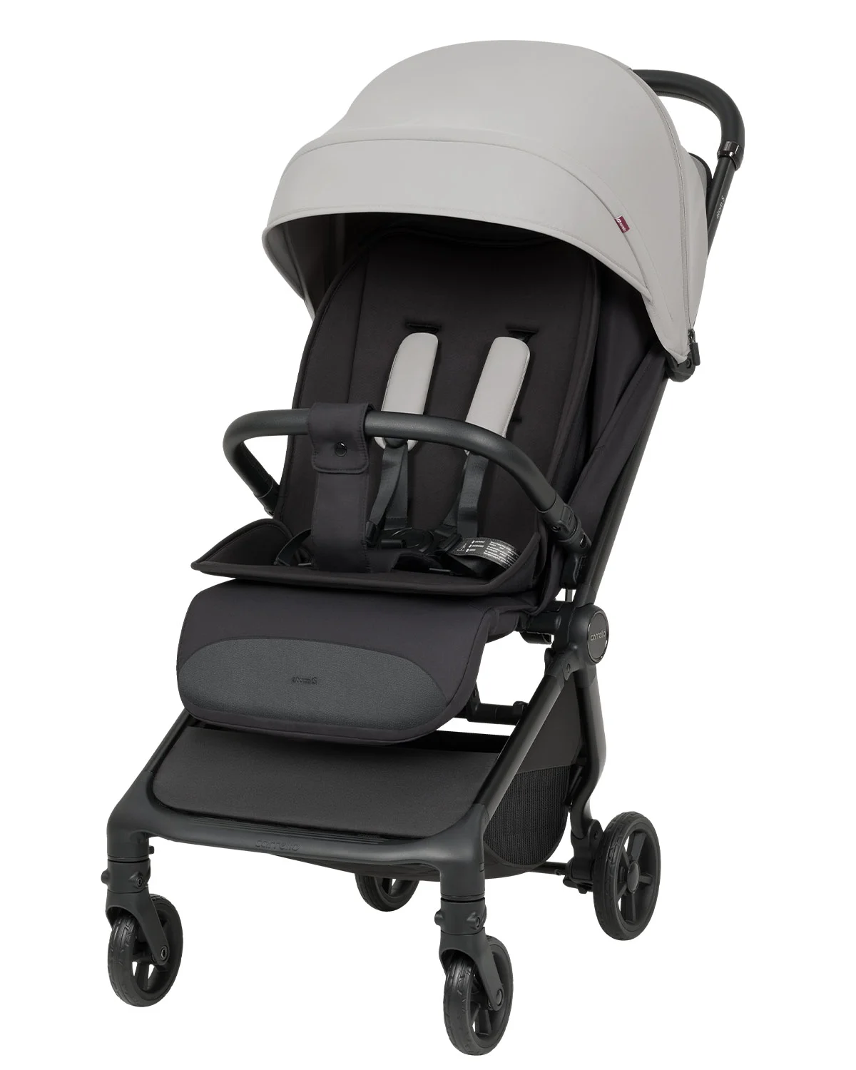Kompaktiškas sportinis vežimėlis Carrello Atom S 3.0, spalva Titan Grey