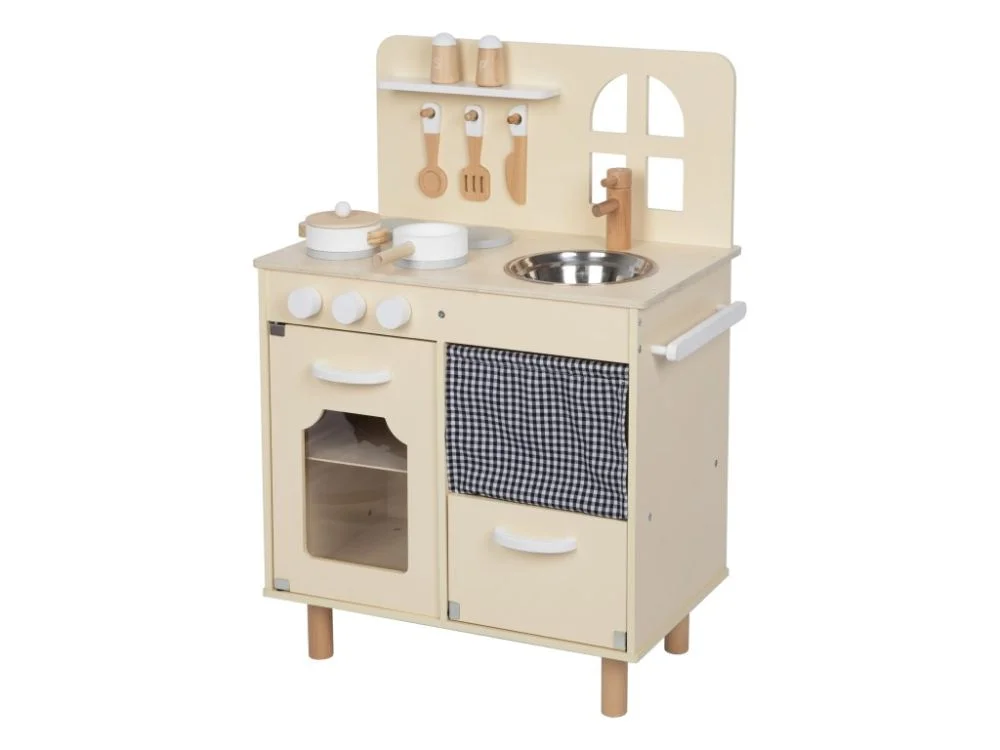 Medinė virtuvėlė su langu - Image 2