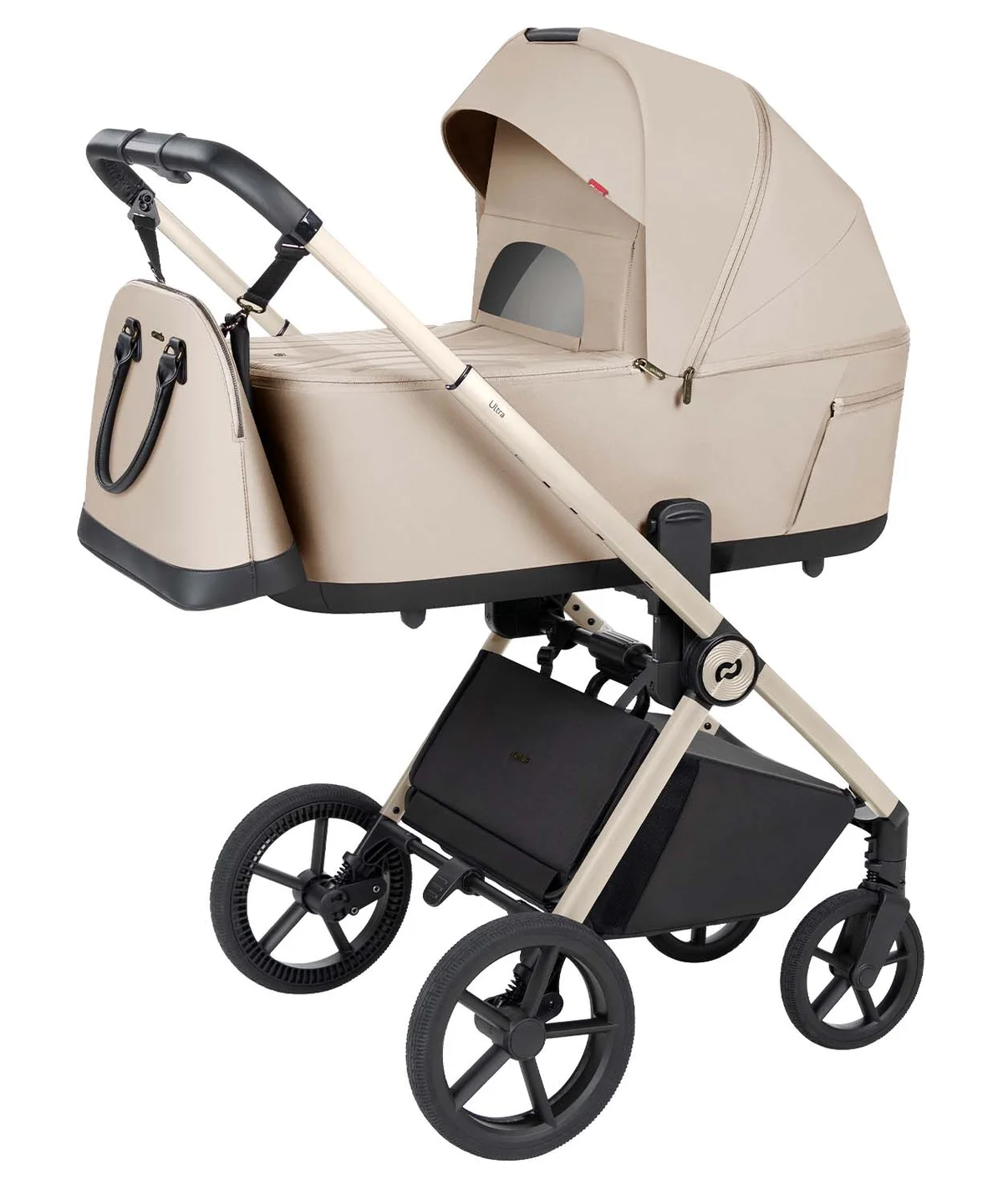 Vežimėlis 2 in 1 Carrello Ultra F, spalva Polar Beige
