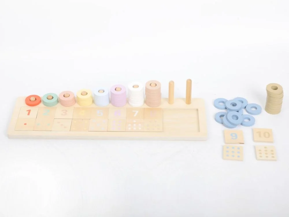 Montessori skaičiavimo lenta iki 10 - Image 2