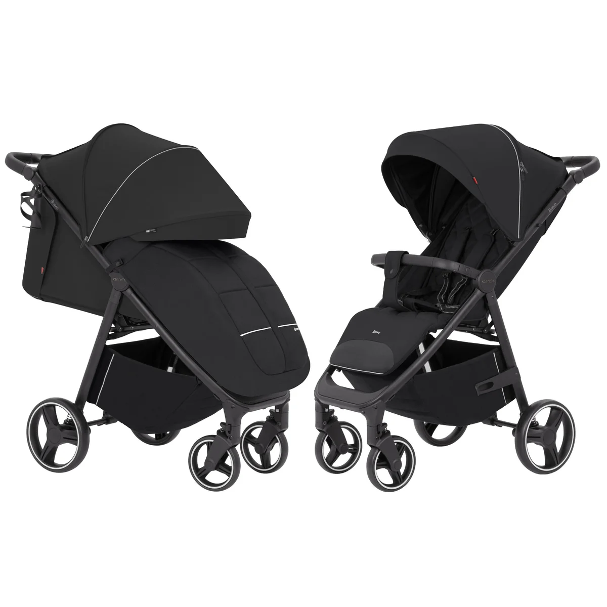 Sportinis vežimėlis Carrello Bravo, spalva Pure Black