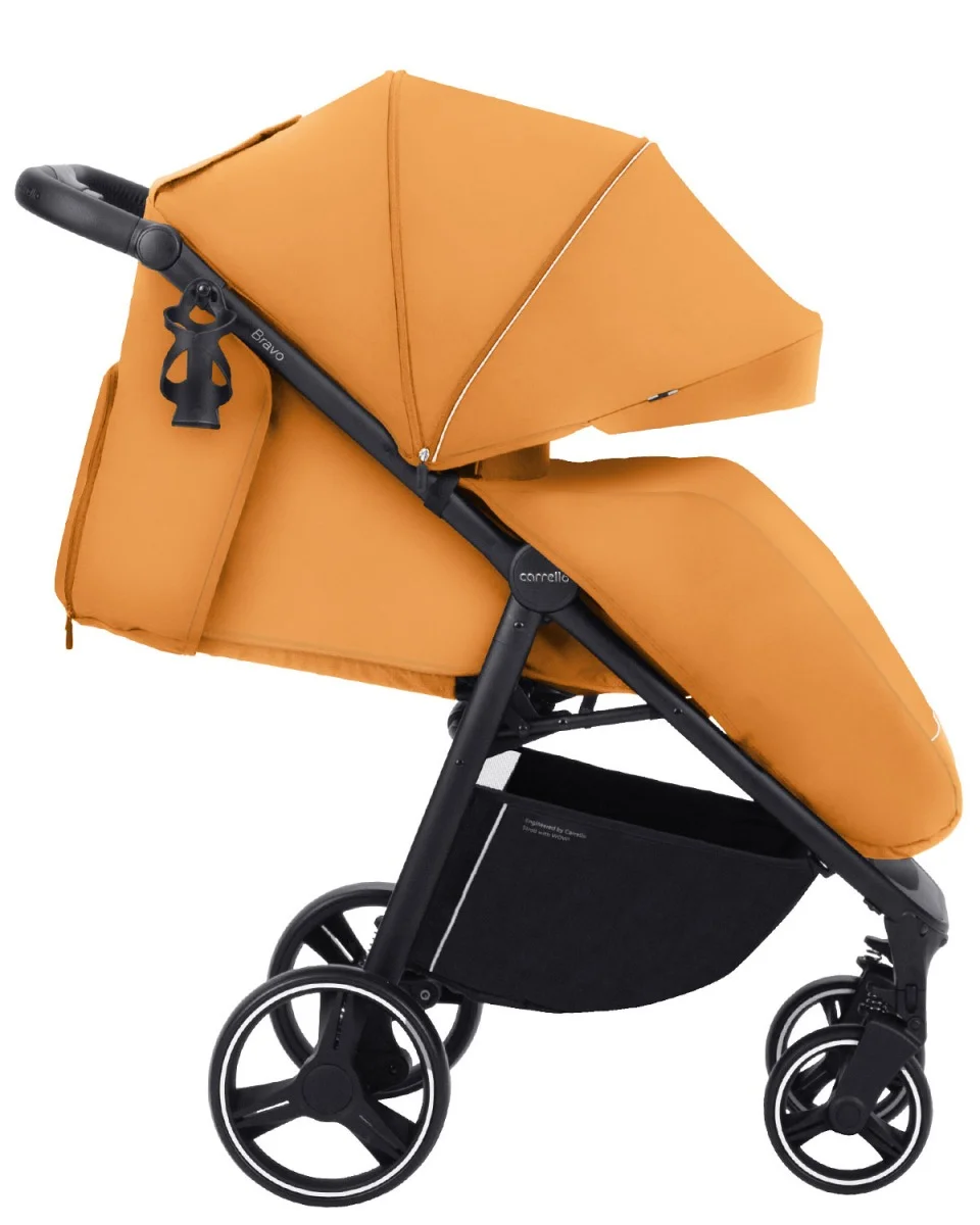 Sportinis vežimėlis Carrello Bravo, spalva Amber Orange