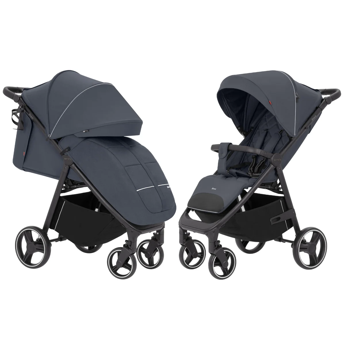 Sportinis vežimėlis Carrello Bravo, spalva Timber Grey
