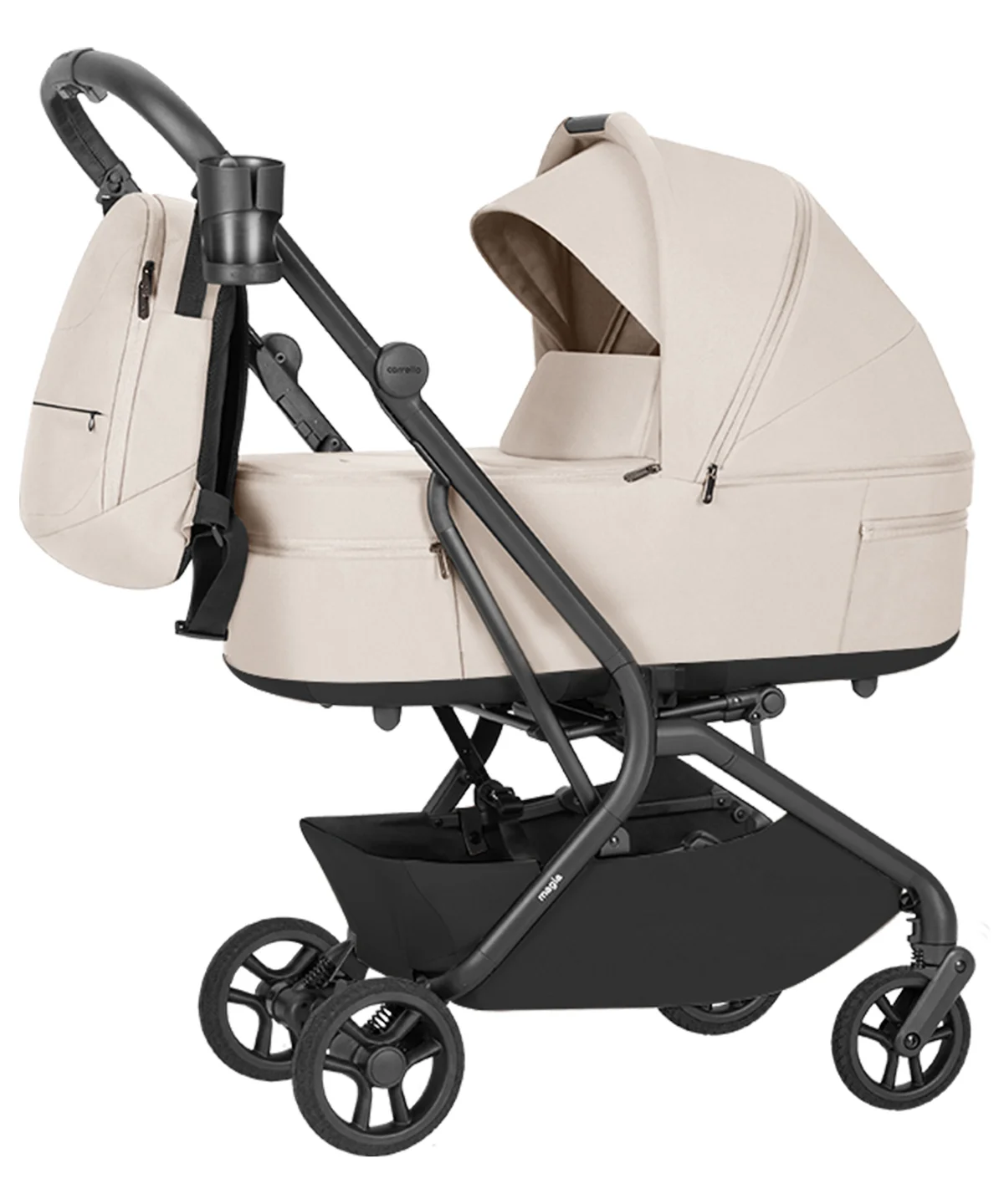Vežimėlis 2 in 1 Carrello Magia 2.0, spalva Laguna Beige