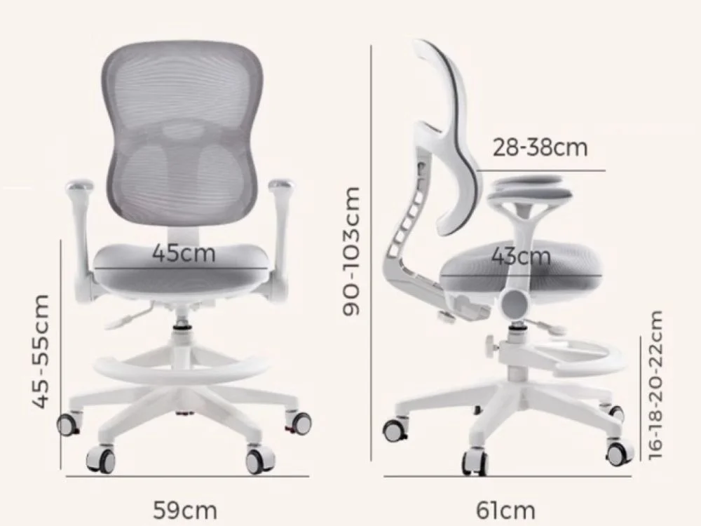 Ergonominė kėdė vaikui su porankiais - Image 5