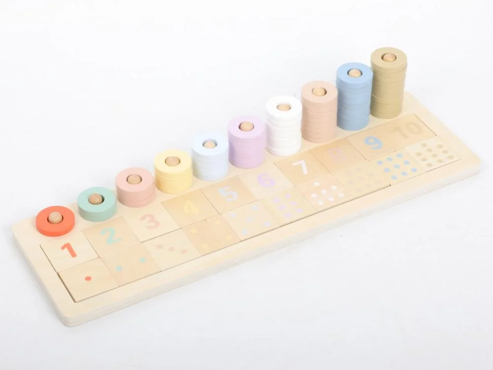Montessori skaičiavimo lenta iki 10 - Image 4
