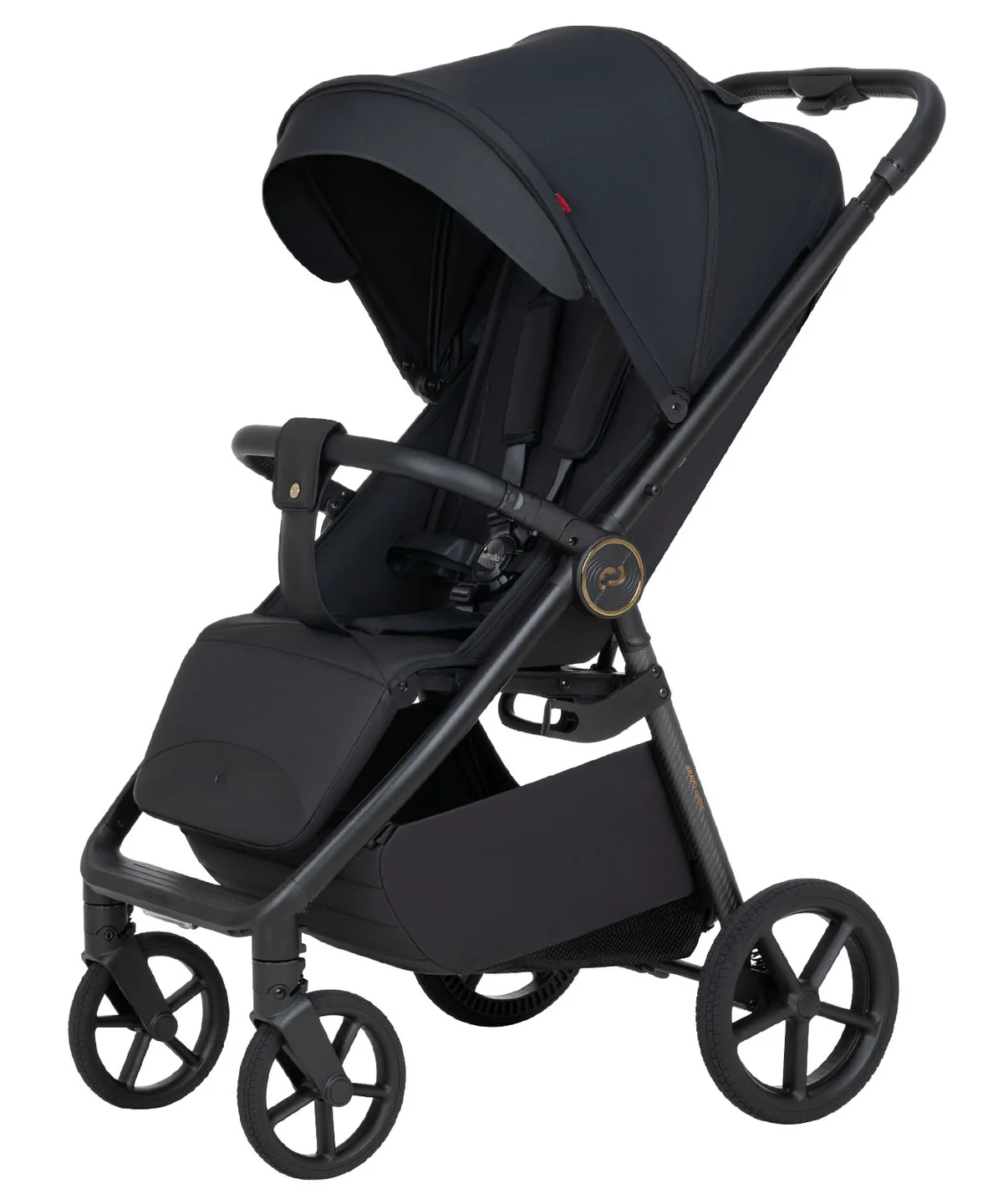 Sportinis vežimėlis Carrello Bravo Carbon, spalva Deep Black