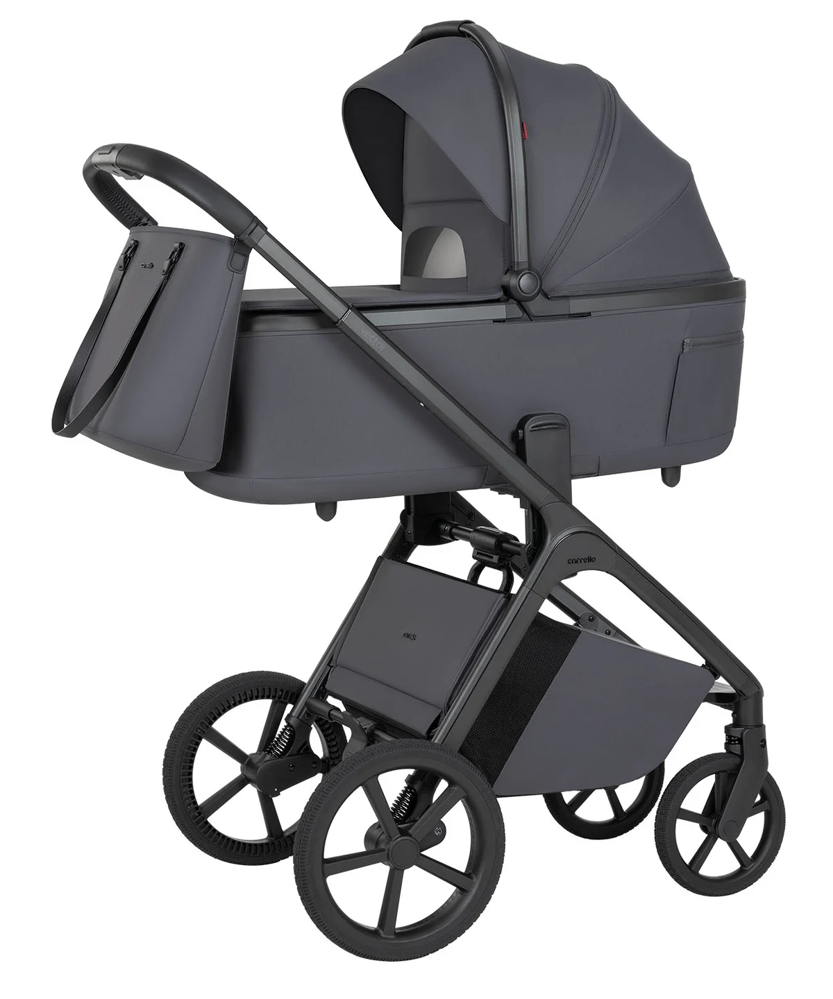 Vežimėlis 2 in 1 Carrello Vector F, spalva Ample Grey