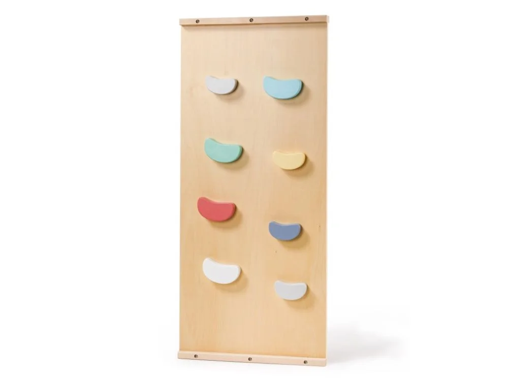 Montessori sūpynės su čiuožykla ir laipiojimo sienele - Image 3