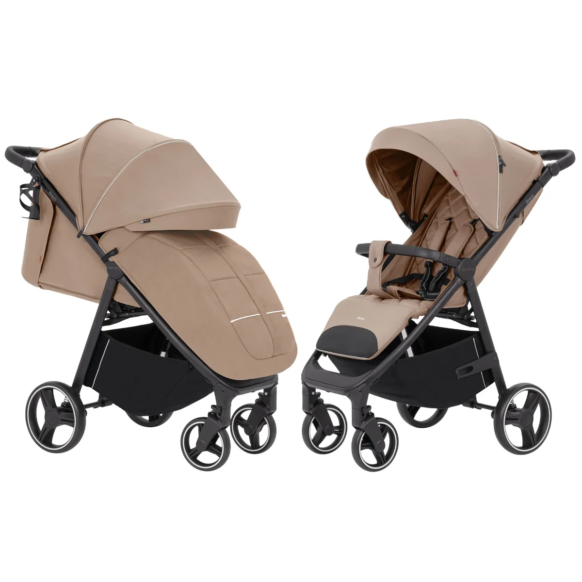 Sportinis vežimėlis Carrello Bravo, spalva Deep Beige