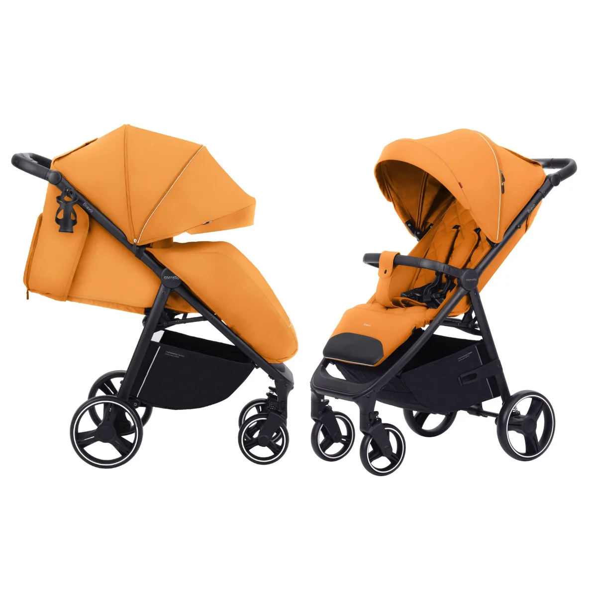 Sportinis vežimėlis Carrello Bravo, spalva Amber Orange