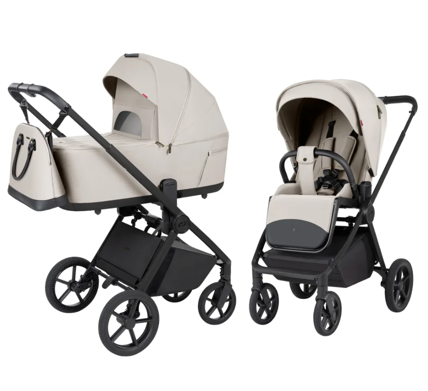 Vežimėlis 2 in 1 Carrello Ultra F, spalva Milk Grey