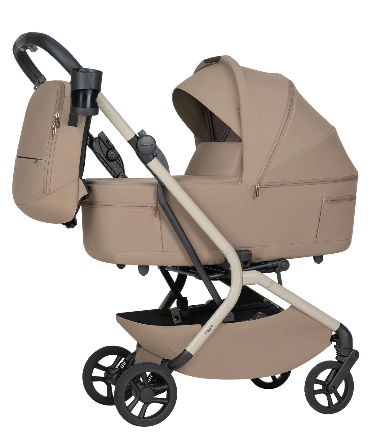 Vežimėlis 2 in 1 Carrello Magia 2.0, spalva Spice Beige