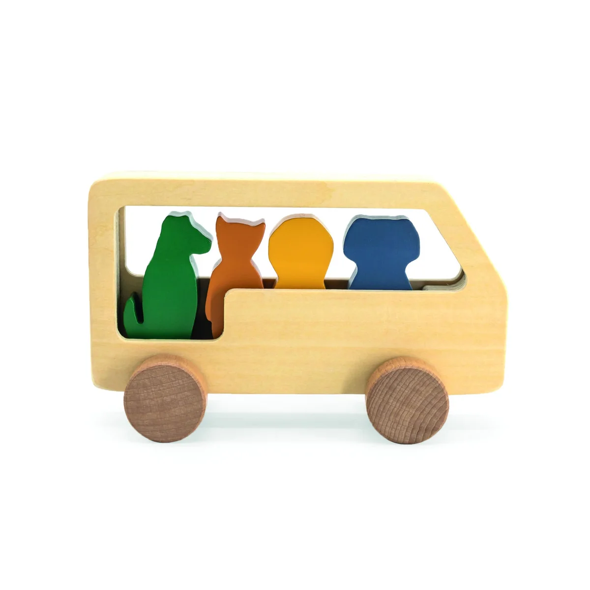 Žaislinis autobusas su gyvūnėliais - Image 4
