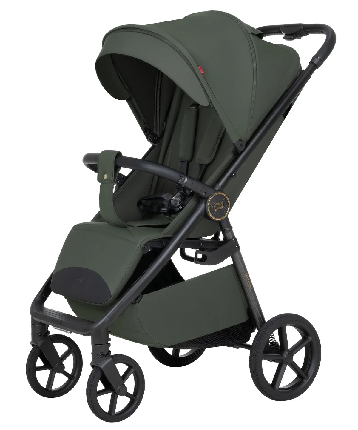 Sportinis vežimėlis Carrello Bravo Carbon, spalva Tropic Green