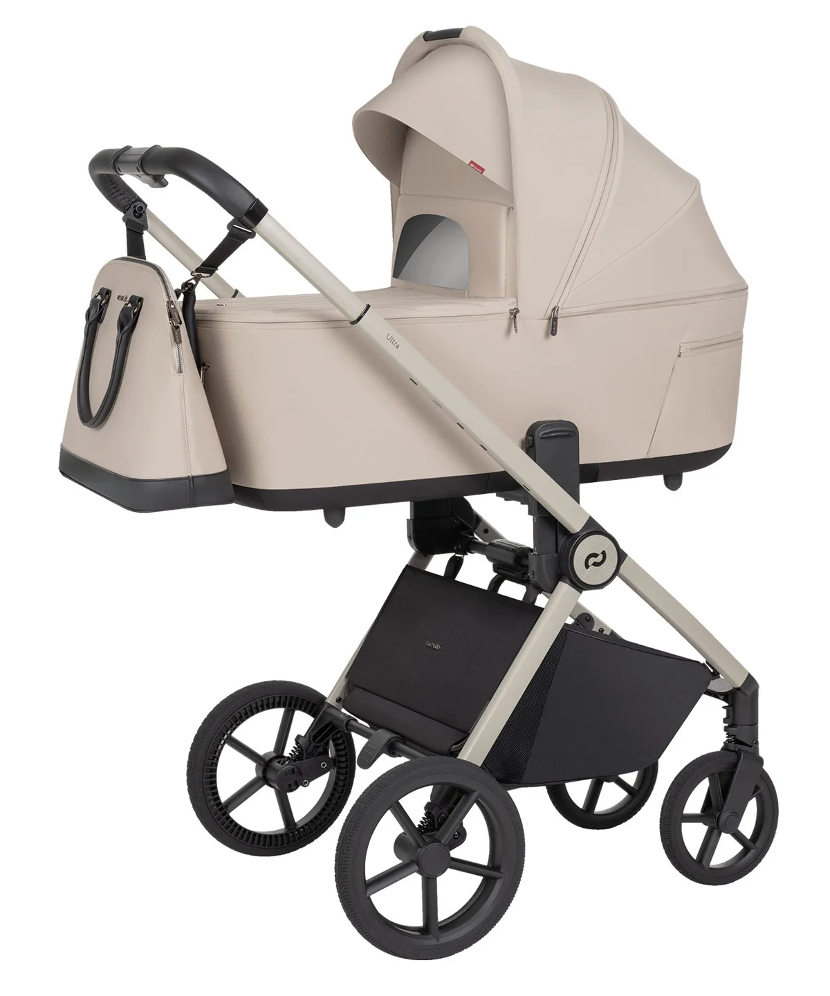 Vežimėlis 2 in 1 Carrello Ultra F, spalva Polar Beige