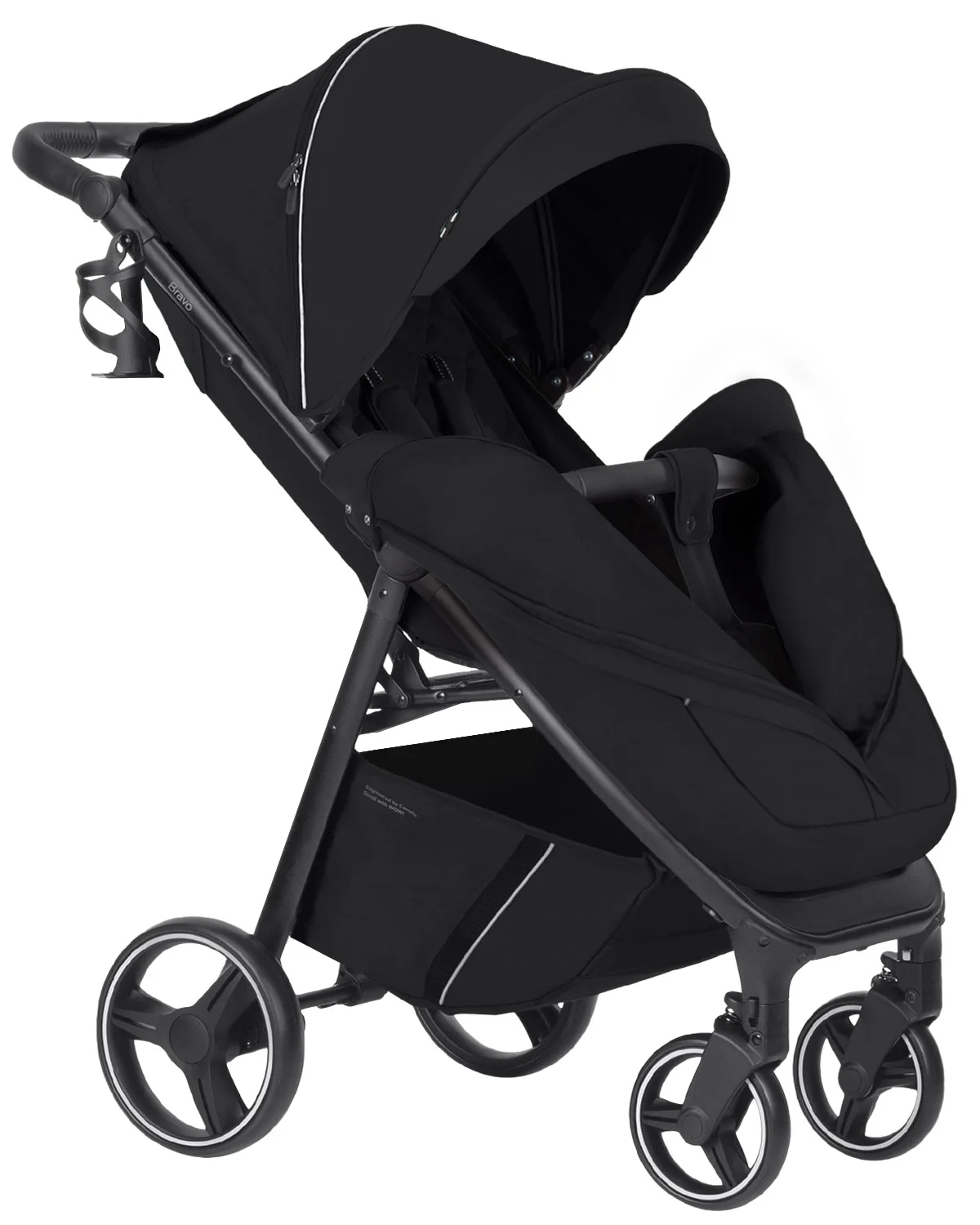 Sportinis vežimėlis Carrello Bravo, spalva Pure Black