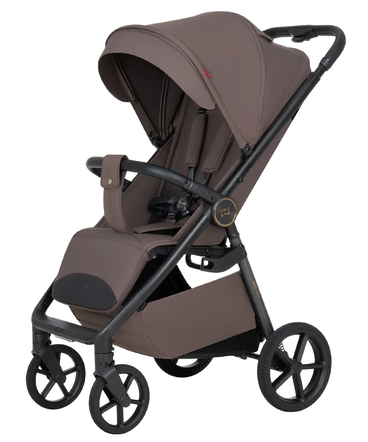 Sportinis vežimėlis Carrello Bravo Carbon, spalva Mineral Brown