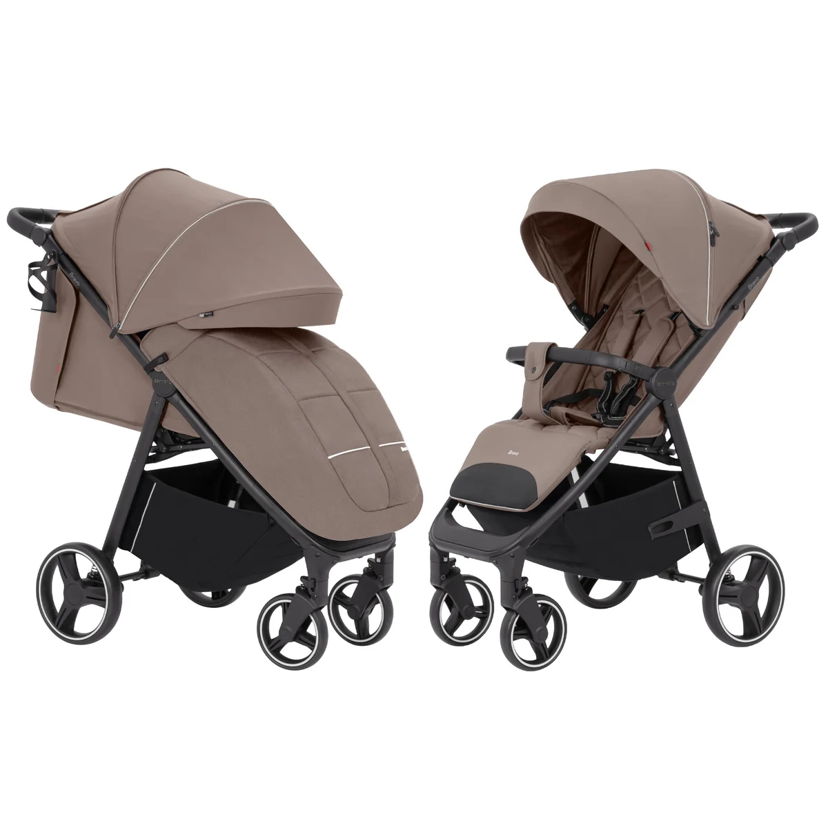 Sportinis vežimėlis Carrello Bravo, spalva Castle Beige