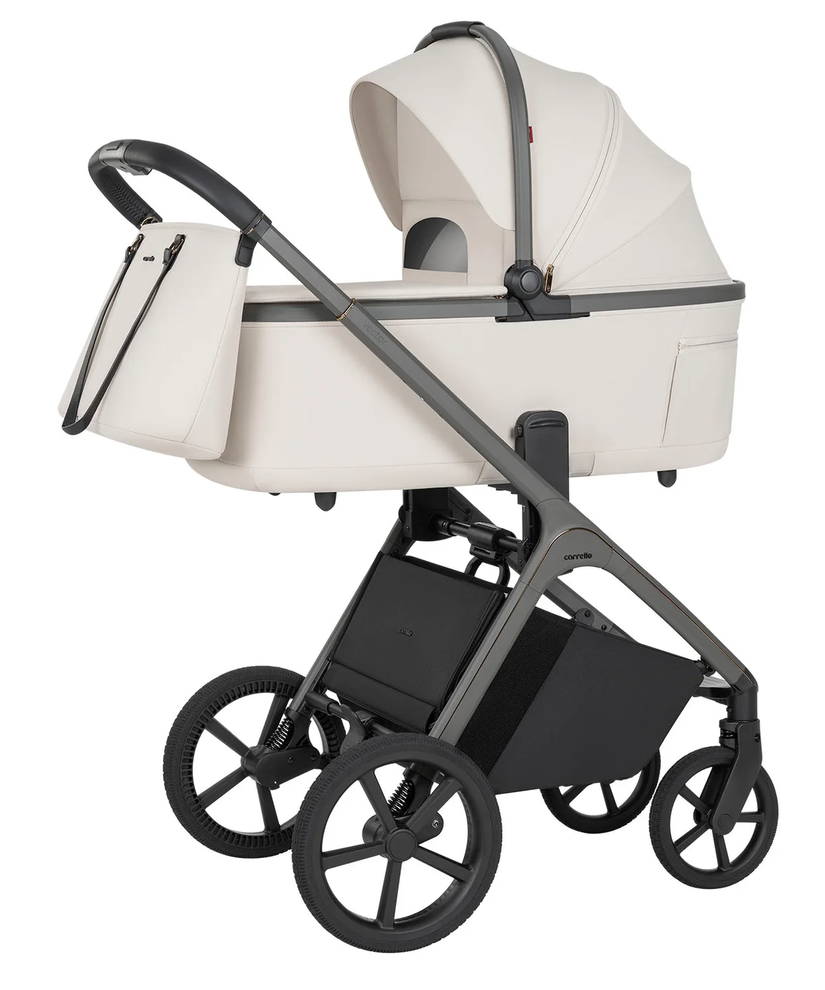 Vežimėlis 2 in 1 Carrello Vector F, spalva Zephyr Beige
