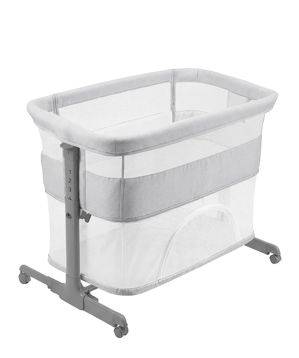Lopšys prie tėvų lovos Carrello Picto 3 in 1, spalva Tao Grey