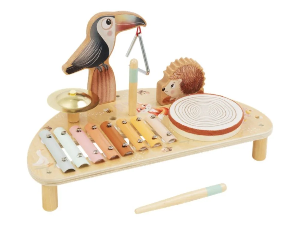 Muzikinis staliukas su instrumentais – Gyvūnai
