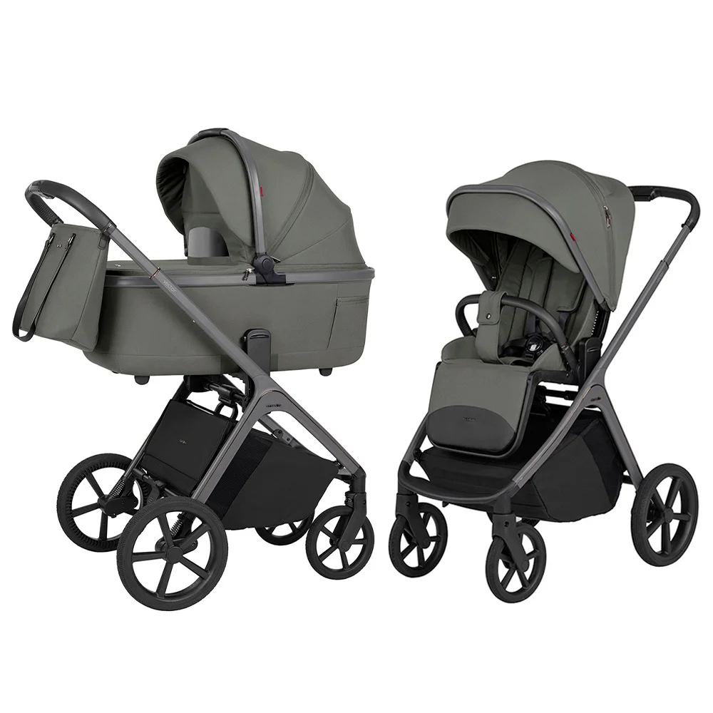 Vežimėlis 2 in 1 Carrello Vector F, spalva Calm Green