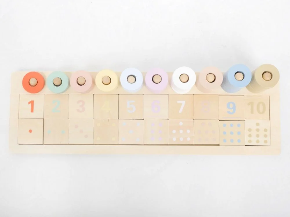 Montessori skaičiavimo lenta iki 10 - Image 3