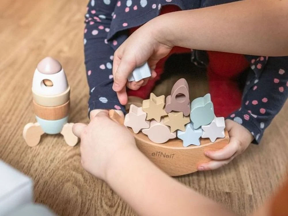 Pusiausvyros žaidimas su raketa ir mašinėle „Skrydis į kosmosą“ - Image 4